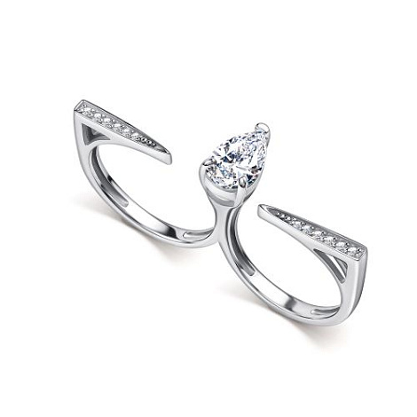Кольцо из серебра с фианитом Алькор 01-5722/00бт-00 01-5722/00бт-00