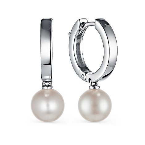 Серьги из серебра Алькор 02-3066/0жсв-00 02-3066/0жсв-00
