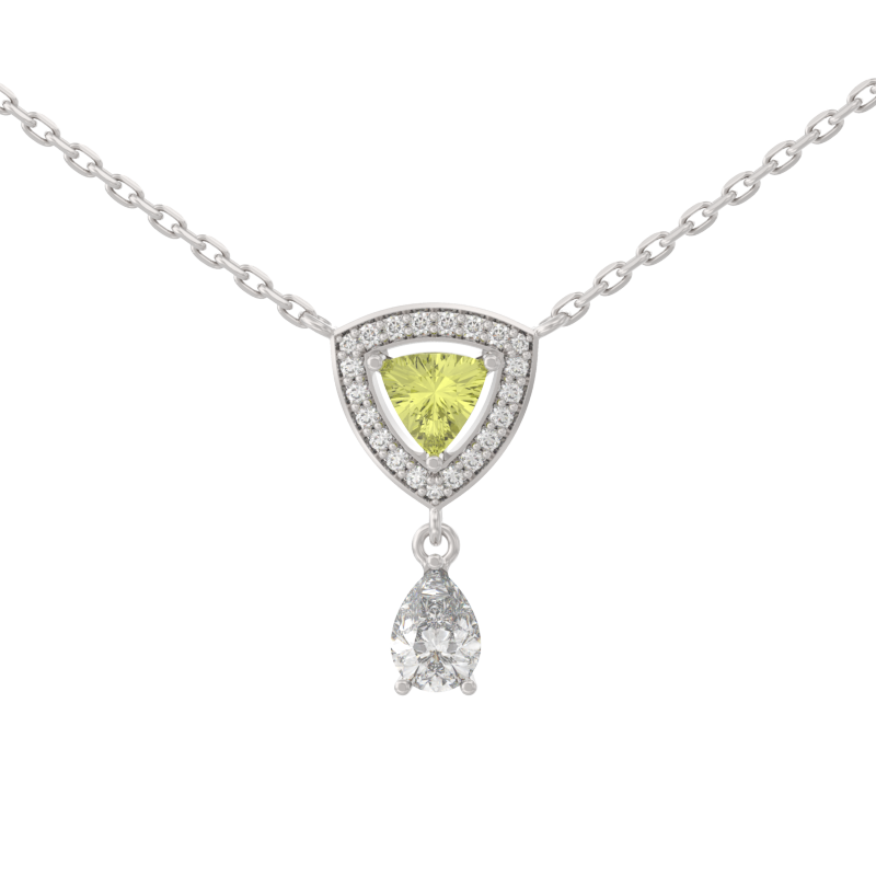 Колье из серебра с фианитом Арина 1057386-01110 1057386-01110