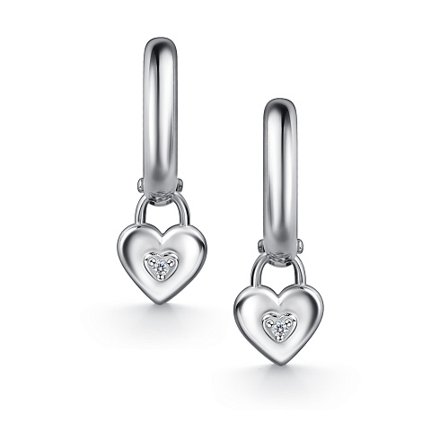 Серьги детские из серебра с фианитом Алькор 02-4791/00кц-00 02-4791/00кц-00